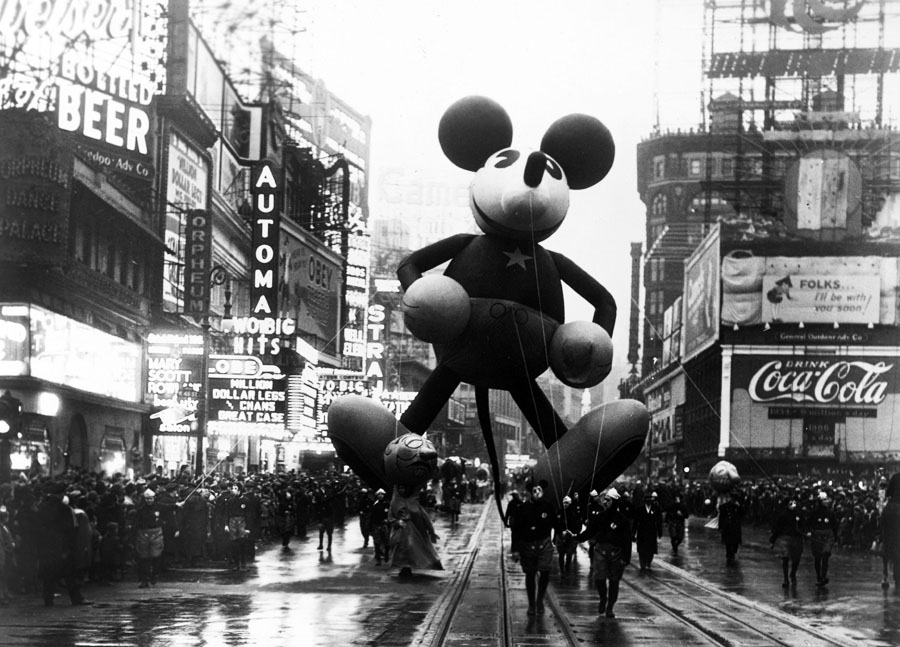 Mickey Mouse at Macy's Parade